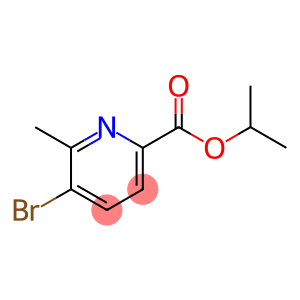 2-Pyridinecarboxylic acid, 5-bromo-6-methyl-, 1-methylethyl ester