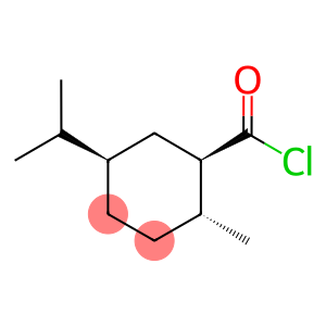 Cyclohexanecarbonyl chloride, 2-methyl-5-(1-methylethyl)-, [1R-(1alpha,2beta,5alpha)]- (9CI)