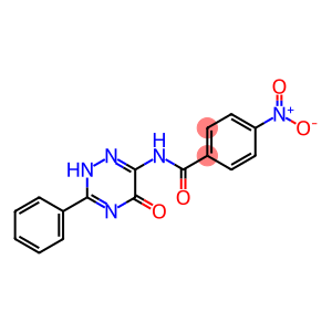 Benzamide, N-(2,5-dihydro-5-oxo-3-phenyl-1,2,4-triazin-6-yl)-4-nitro-