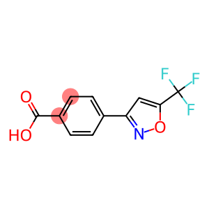 4-(5-(Trifluoromethyl)isoxazol-3-yl)benzoic acid