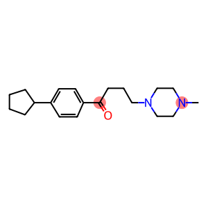 1-(4-cyclopentylphenyl)-4-(4-methyl-1-piperazinyl)-1-butanone