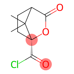 2-Oxabicyclo[2.2.1]heptane-1-carbonyl chloride, 7,7-dimethyl-3-oxo-, (1S)- (9CI)