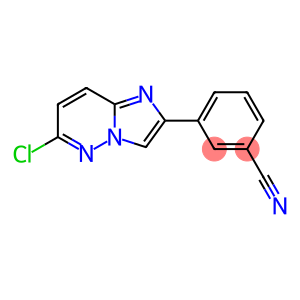 3-(6-氯咪唑并[1,2-B]吡嗪-2-基)苯甲腈