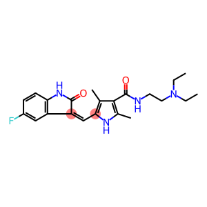 5-[(Z)-(5-fluoro-2-oxo-1H-indol-3-ylidene)methyl]-2,4-dimethyl-N-[1,1,2,2-tetradeuterio-2-(diethylamino)ethyl]-1H-pyrrole-3-carboxamide