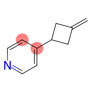 Pyridine, 4-(3-methylenecyclobutyl)- (6CI)