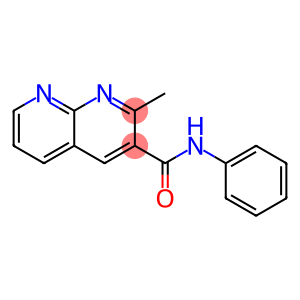 1,8-Naphthyridine-3-carboxamide, 2-methyl-N-phenyl-