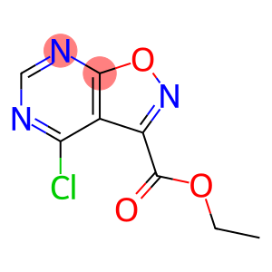 4-氯异恶唑并[5,4-D]嘧啶-3-甲酸乙酯