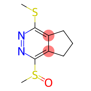 1-METHANESULFINYL-4-METHYLSULFANYL-6,7-DIHYDRO-5H-CYCLOPENTA[D]PYRIDAZINE