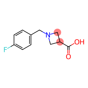 3-Azetidinecarboxylic acid, 1-[(4-fluorophenyl)methyl]-