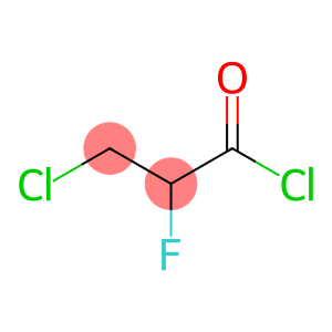 Propanoyl chloride, 3-chloro-2-fluoro-