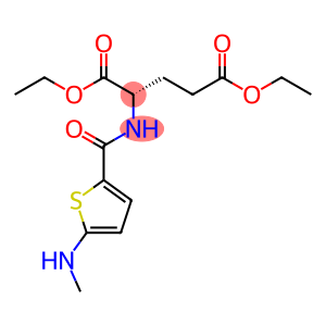 N-(5-甲氨基-2-噻吩甲酰基)-L-谷氨酸二乙酯