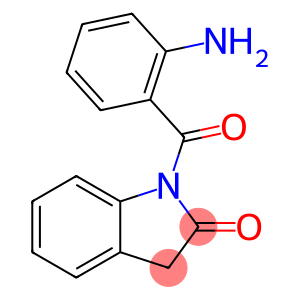 2H-Indol-2-one, 1-(2-aminobenzoyl)-1,3-dihydro-