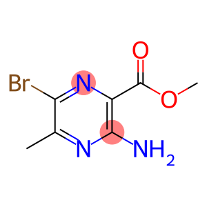 3-氨基-6-溴-5-甲基吡嗪-2-羧酸甲酯