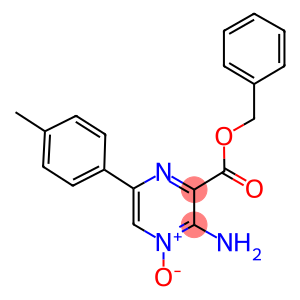 benzyl 3-amino-6-(4-methylphenyl)pyrazine-2-carboxylate 4-oxide