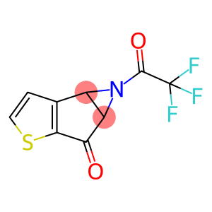 1-(2,2,2-TRIFLUOROACETYL)-1A,5B-DIHYDROTHIENO[2',3':4,5]CYCLOPENTA[1,2-B]AZIREN-2(1H)-ONE