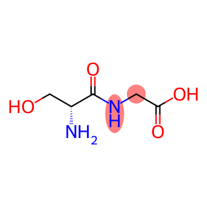 Glycine, N-D-seryl- (9CI)