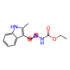 ETHYL 2-((2-METHYL-1H-INDOL-3-YL)METHYLENE)HYDRAZINECARBOXYLATE