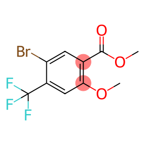 Benzoic acid, 5-bromo-2-methoxy-4-(trifluoromethyl)-, methyl ester