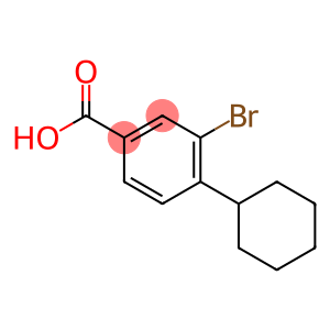 3-溴-4-环己基苯甲酸