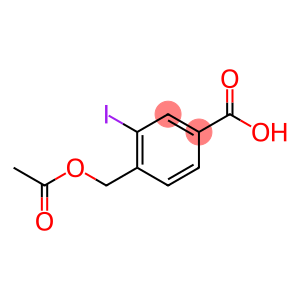 Benzoic acid, 4-[(acetyloxy)methyl]-3-iodo-