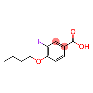 Benzoic acid, 4-butoxy-3-iodo-