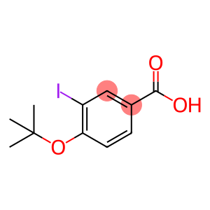 3-iodo-4-[(2-methylpropan-2-yl)oxy]benzoic acid