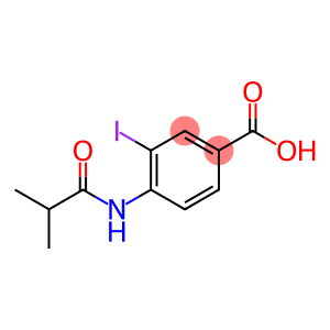 3-iodo-4-[(2-methyl-1-oxopropyl)amino]benzoic acid