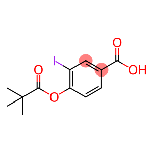 3-Iodo-4-(pivaloyloxy)benzoic acid