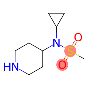 N-CYCLOPROPYL-N-(PIPERIDIN-4-YL)METHANESULFONAMIDE