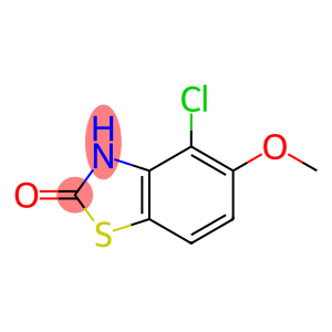 2(3H)-Benzothiazolone,4-chloro-5-methoxy-(9CI)