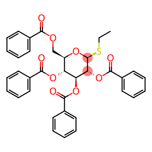 b-D-Glucopyranoside, ethyl 1-thio-, 2,3,4,6-tetrabenzoate