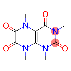 2,4,6,7(1H,3H)-Pteridinetetrone,  5,8-dihydro-1,3,5,8-tetramethyl-