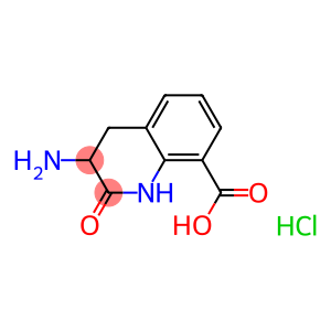 3-Amino-1,2,3,4-tetrahydro-2-oxo-8-quinolinecarboxylic Acid Monohydrochloride