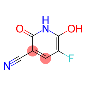 5-fluoro-1,2-dihydro-6-hydroxy-2-oxo-3-pyridinecarbonitril