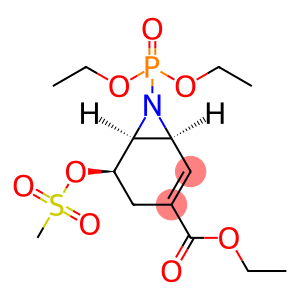 Ethyl (1S,5R,6S)-7-(diethoxyphosphinyl)-5-[(methylsulfonyl)oxy]-7-azabicyclo[4.1.0]hept-2-ene-3-carboxylate