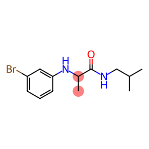 Propanamide, 2-[(3-bromophenyl)amino]-N-(2-methylpropyl)-