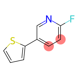 2-Fluoro-5-(thiophen-2-yl)pyridine