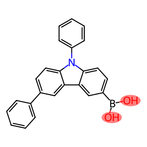 6,9-Diphenyl-9H-carbazol-3-yl-3-boronic acid