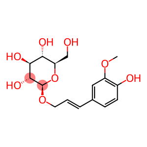 β-D-Glucopyranoside, (2E)-3-(4-hydroxy-3-methoxyphenyl)-2-propen-1-yl