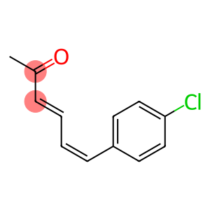 3,5-Hexadien-2-one, 6-(4-chlorophenyl)-, (E,Z)- (9CI)