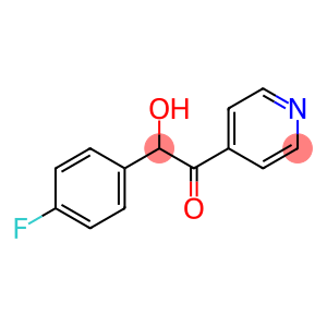 Ethanone, 2-(4-fluorophenyl)-2-hydroxy-1-(4-pyridinyl)-