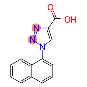 1-(naphthalen-1-yl)-1H-1,2,3-triazole-4-carboxylic acid