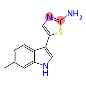 5-(6-Methyl-1H-indol-3-yl)-1,3-thiazol-2-amine