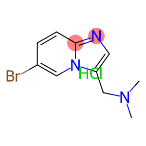 (6-bromoimidazo[1,2-a]pyridin-3-yl)-N,N-dimethylmethanamine hydrochloride