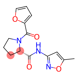 1-(furan-2-ylcarbonyl)-N-(5-methyl-1,2-oxazol-3-yl)-L-prolinamide