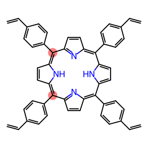 5,10,15,20-tetrakis(4-vinylphenyl)porphyrin