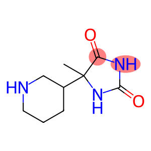 5-methyl-5-piperidin-3-ylimidazolidine-2,4-dione