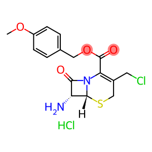 (6R,7R)-4-Methoxybenzyl 7-aMino-3-(chloroMethyl)-8-oxo-5-thia-1-azabicyclo[4.2.0]oct-2-ene-2-carboxylate hydrochloride