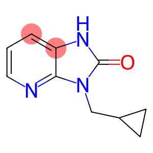 2H-Imidazo[4,5-b]pyridin-2-one, 3-(cyclopropylmethyl)-1,3-dihydro-