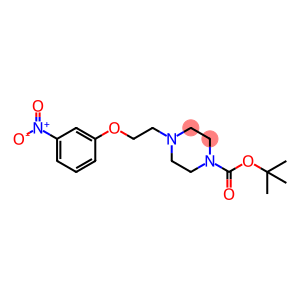 tert-butyl 4-[2-(3-nitrophenoxy)ethyl]tetrahydro-1(2H)-pyrazinecarboxylate